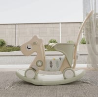 حصان هزاز للأطفال 2في1