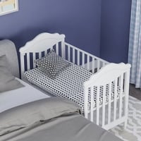 سرير اطفال خشبي بتصميم انيق