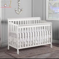 سرير خشبي للاطفال كبير 4 في 1