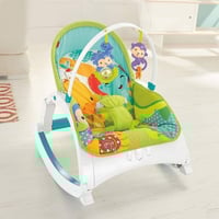 كرسي هزاز للاطفال 2 في 1 سهل الطي