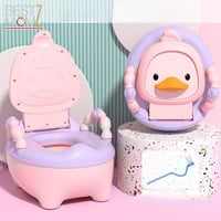 مقعد تدريب المرحاض للأطفال-بينك