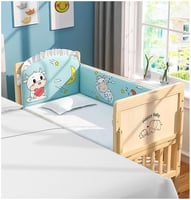 سرير خشبي متعدد الاستخدام