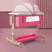 سرير أطفال نكست تومي باللون البينك