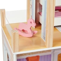 بيت دمية خشبي للأطفال ارتفاع 115 سم