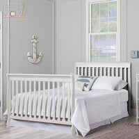 سرير خشبي للاطفال كبير 4 في 1