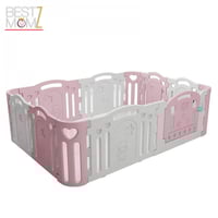 سياج للأطفال قابل للطي مقاس كبير