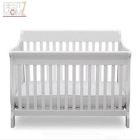 سرير خشبي للاطفال كبير 4 في 1