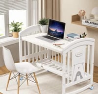 سرير خشب قابل للتمديد يكبر مع طفلك