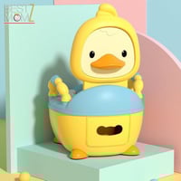 مقعد تدريب المرحاض للأطفال-اصفر