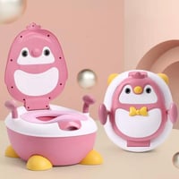 مقعد حمام صغار البطريق المحمول