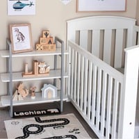 سرير اطفال خشبي من boori الانيق