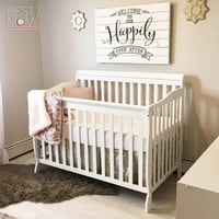 سرير خشبي للاطفال كبير 4 في 1