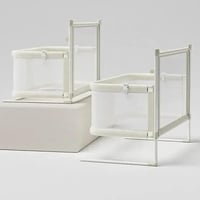 حاجز سرير الطفل بلونين مختلفين