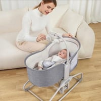 كرسي وسرير هزاز الكتروني 5 في 1 من ماستيلا