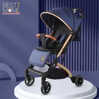 عربة أطفال Qz1 خفيفة بإصدار جديد فاخر