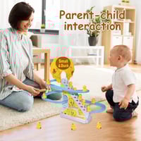 لعبة تسلق وتزحلق البط المضحك