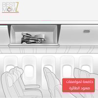 عربه اطفال ثنائية الاتجاه قابلة لصعود الطائرة