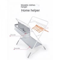 طاولة تغيير حفاضات قابلة للطي مع منظم اغراض