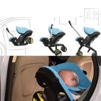 عربة أطفال وكرسي سيارة 5 في 1