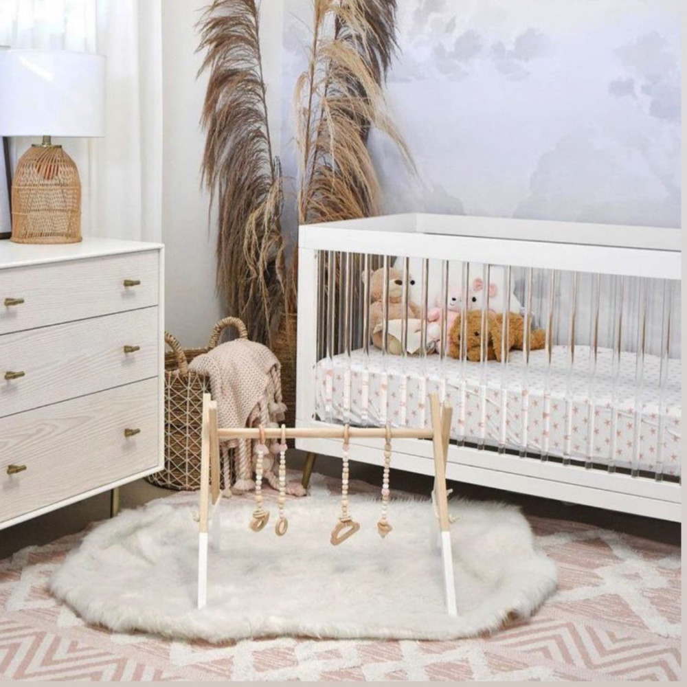 سرير خشبي طراز فاخر اوروبي