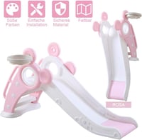 تزحلق ممتع للاماكن المغلقة او المفتوحة باللون الور...