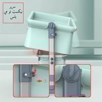 سرير Next to me هيكل فضي