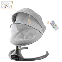 ارجوحة اطفال الكترونية مع جهاز تحكم عن بعد