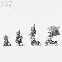 عربه اطفال ثنائية الاتجاه قابلة لصعود الطائرة