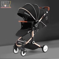 عربه اطفال ثنائية الاتجاه قابلة لصعود الطائرة