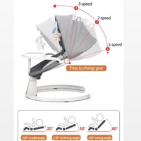 ارجوحة اطفال كهربائية مع بلوتوث