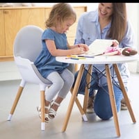 كرسي طعام 2 في 1