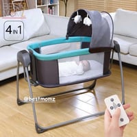 سرير هزاز الكتروني من ماستيلا 4 في1