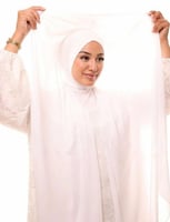 حجاب مع مقنعه قطن