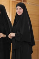 حجاب اسلامي الحجم الكبير مع مطاط