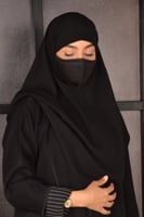 حجاب اسلامي طويل ربط