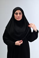 حجاب اسلامي مع مطاط