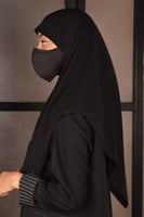 حجاب اسلامي طويل ربط