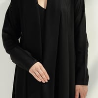 عباية نص كلوش كريب صالونه