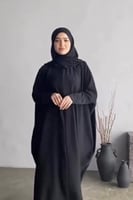 عباية مكه المكرمة بشت مع الحجاب