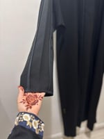 عبايه ساده بسحاب