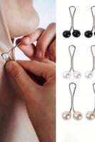 مشبك قطعتين مثبت للطرحه