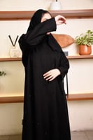 عبايه بشك يدوي منثور