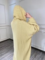 يلو ونتر وول عبايه فري سايز