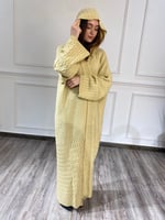 يلو ونتر وول عبايه فري سايز