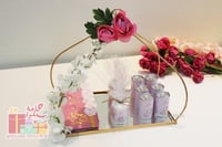 صحن توزيعات مواليد مع التنسيق