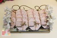 صحن توزيعات مواليد مع التنسيق