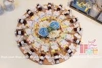 صحن مارشميلو ونوتيلا بثيم مواليد