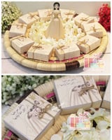 صحن منسق بثيم شعبي مميز