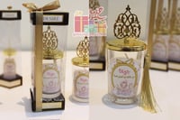 شموع تركيه معطره بثيم لطيف