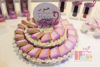 صحن فلين منسق بثيم فلامنجو